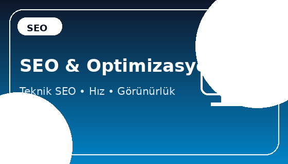 SEO ve Web Optimizasyonu ön izleme